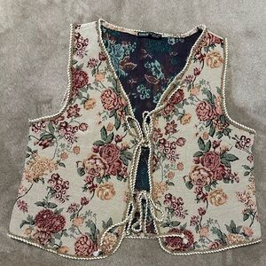Floral Vest